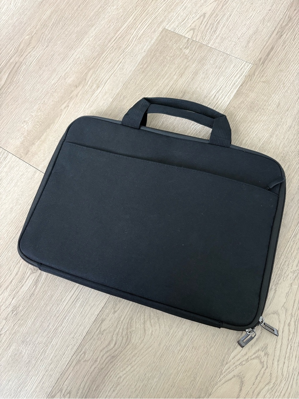 Black Laptop Briefcase Carry Case for Men 13 inch